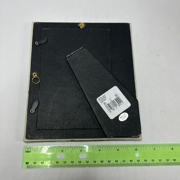 Resin Faux Stone 4x6 Photo Frame. 6.5x7 Overall - Picture 5 of 6